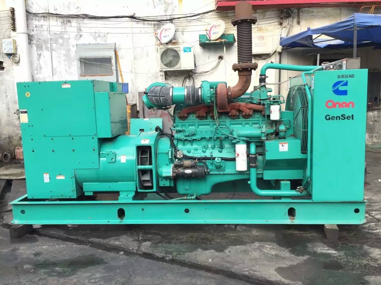 银州租赁发电机-柴油发电机不正常冒烟的原因